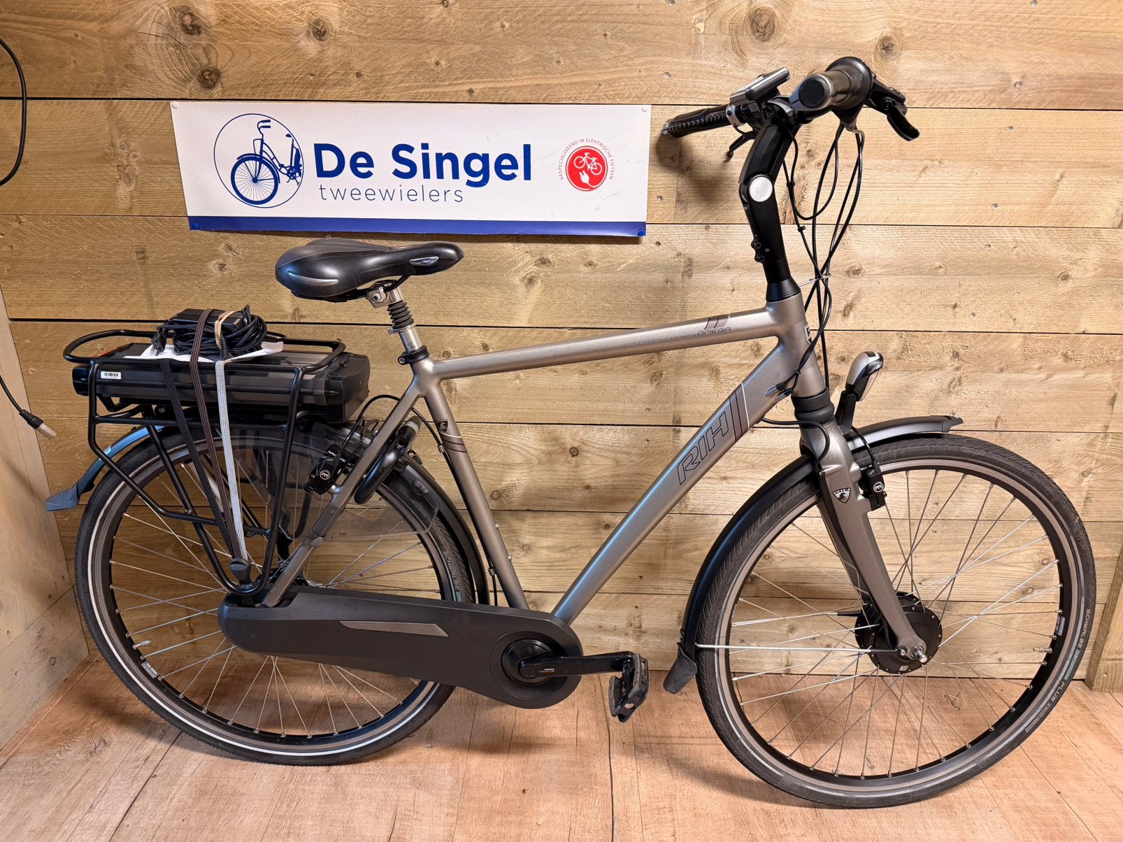 RIH Omega 3 heren 56 cm., Gebruikt, 50 km per accu of meer, 55 tot 59 cm, Ophalen