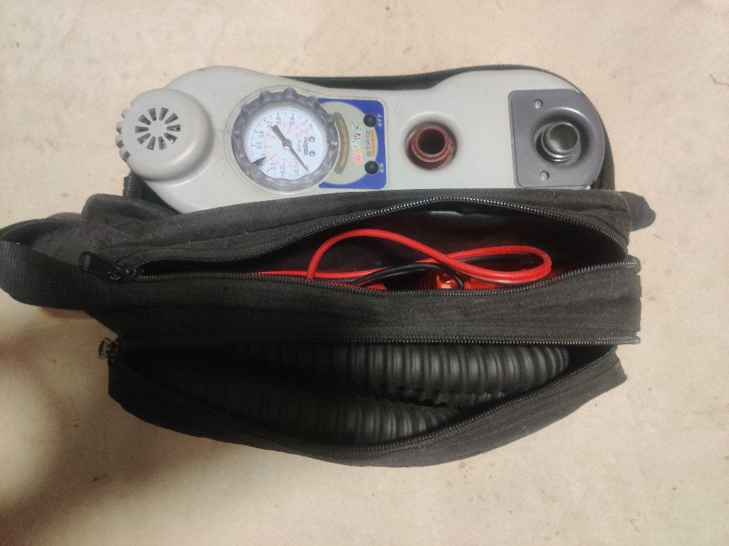 Electrische pomp 12V snel voor boot/sub/kite/tent, Ophalen, Zo goed als nieuw, Elektrisch