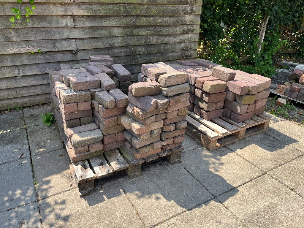 Stenen, Tuin en Terras, Ophalen, Gebruikt, Overige materialen, Klinkers