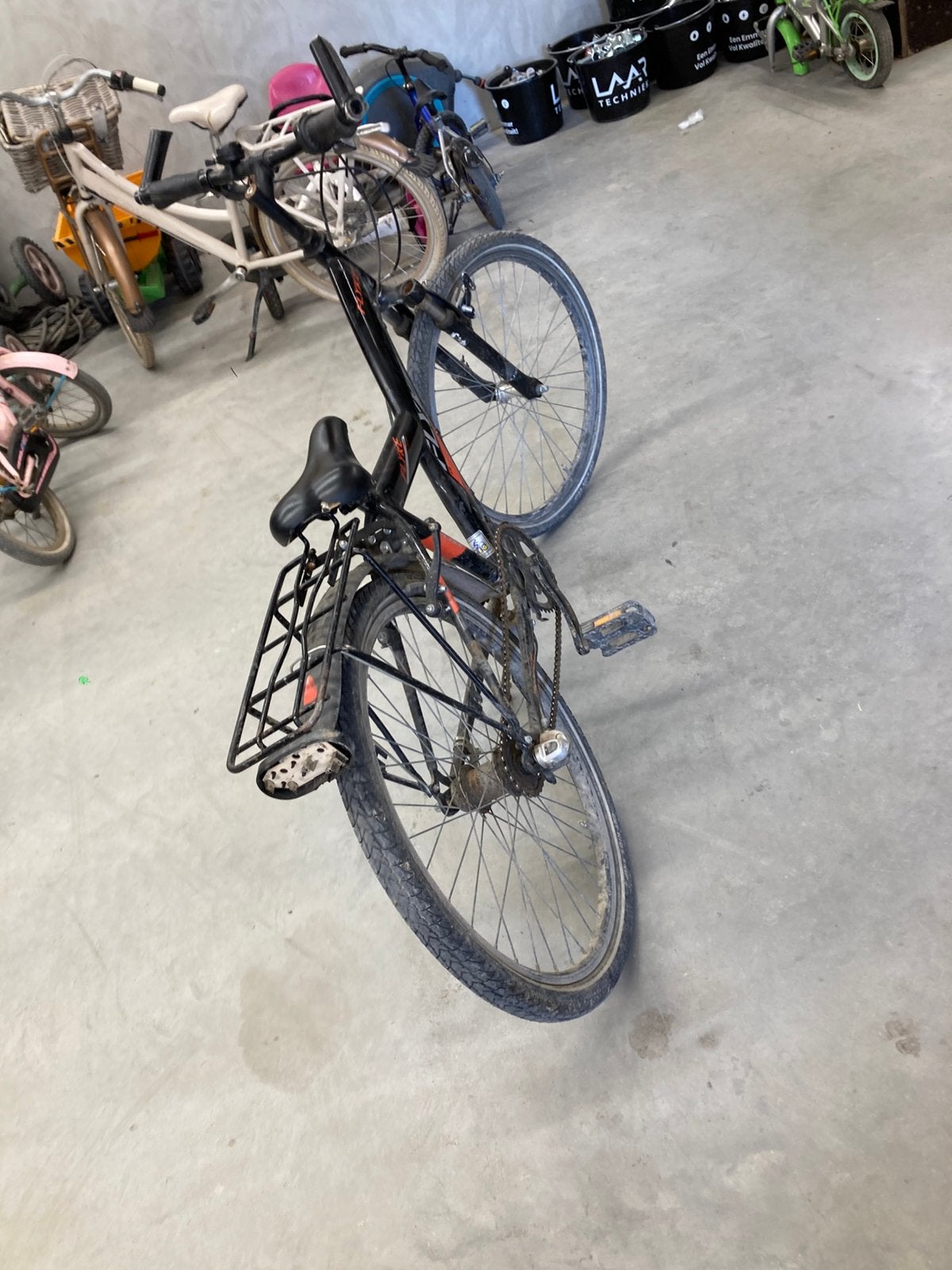 jongens fiets 24 inch, Ophalen, Gebruikt, Terugtraprem, 20 inch of meer