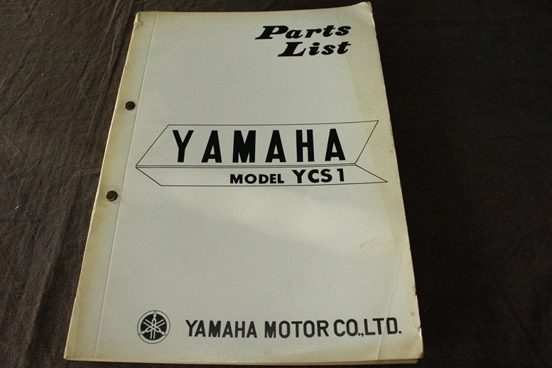 Yamaha YCS1 180cc twin 1966 motorcycle parts list, Ophalen of Verzenden, Yamaha