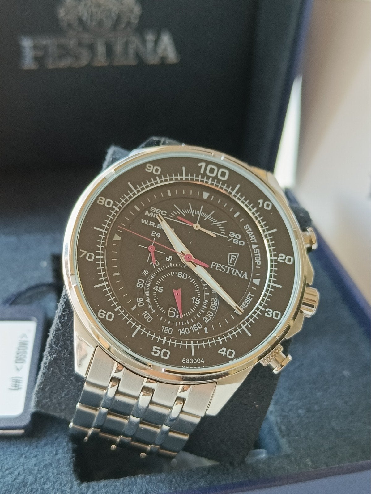 Festina Miyota MOS90 Movement, IOS, Ophalen of Verzenden, Zo goed als nieuw, Waterdicht