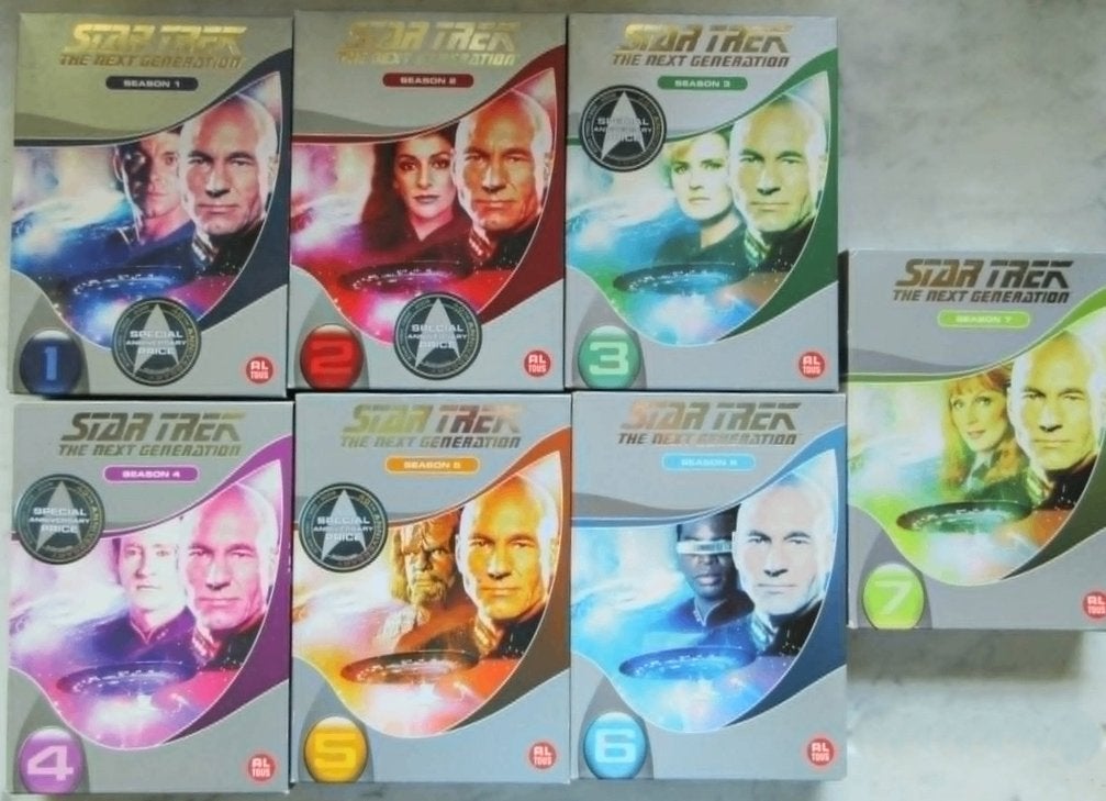 Star Trek The Next Generation - 7 seizoenen, Cd's en Dvd's, Science Fiction en Fantasy, Seizoen 4, Ophalen of Verzenden, Zo goed als nieuw