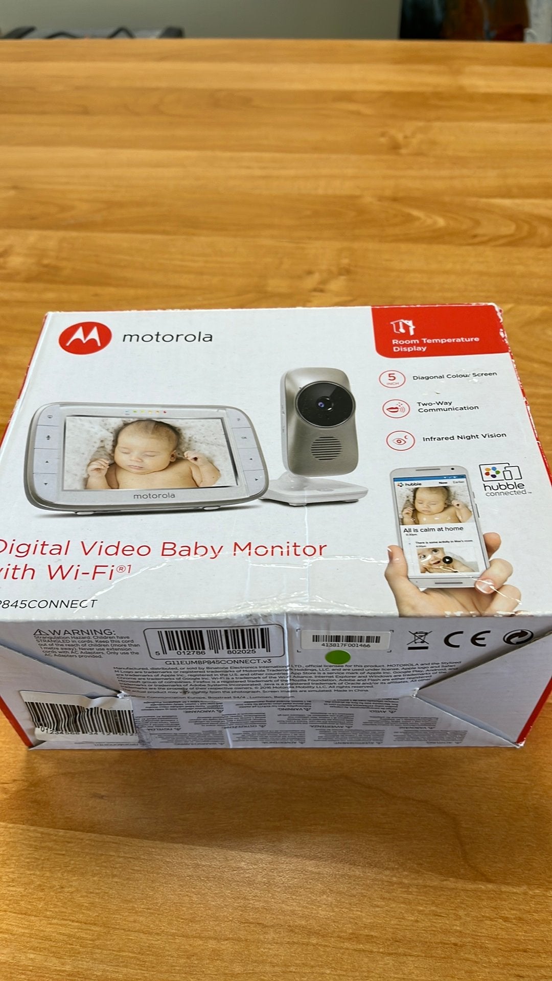 2 babyfoons Motorola digital video baby monitor met wifi, Kinderen en Baby's, Babyfoons, Ophalen of Verzenden