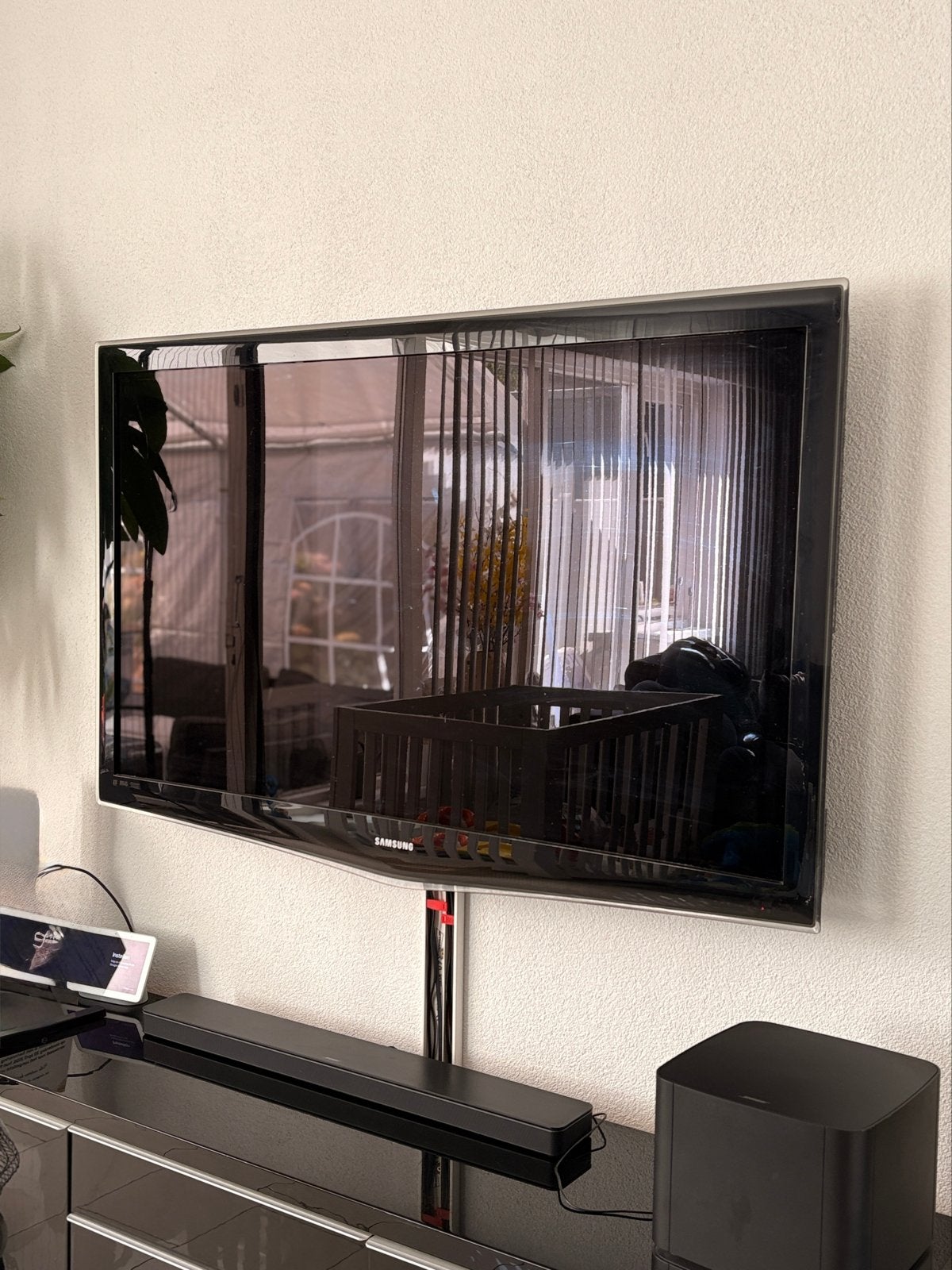 Samsung 55 inch Full HD LCD TV - Werkt Perfect, Ophalen, Gebruikt, LCD, Samsung