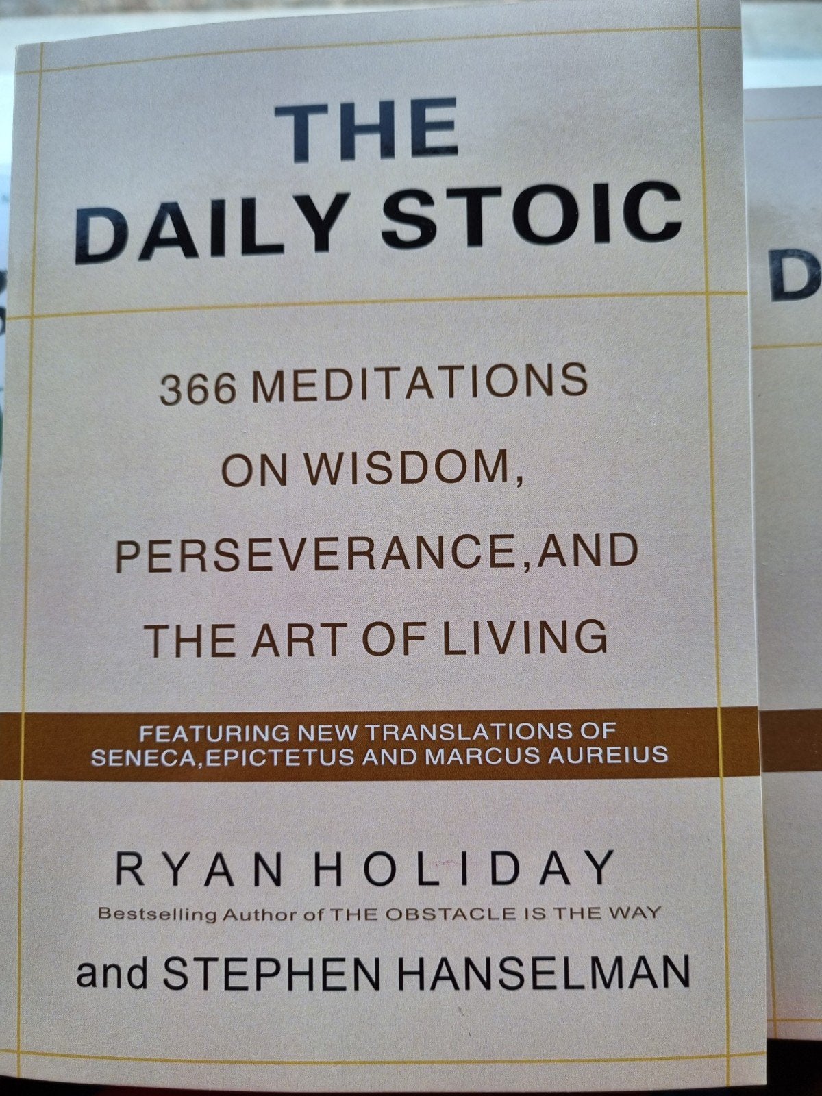 The Daily Stoic - Ryan Holiday (nieuw, Engelstalig), Boeken, Ophalen of Verzenden, Nieuw, Ryan Holiday, Amerika
