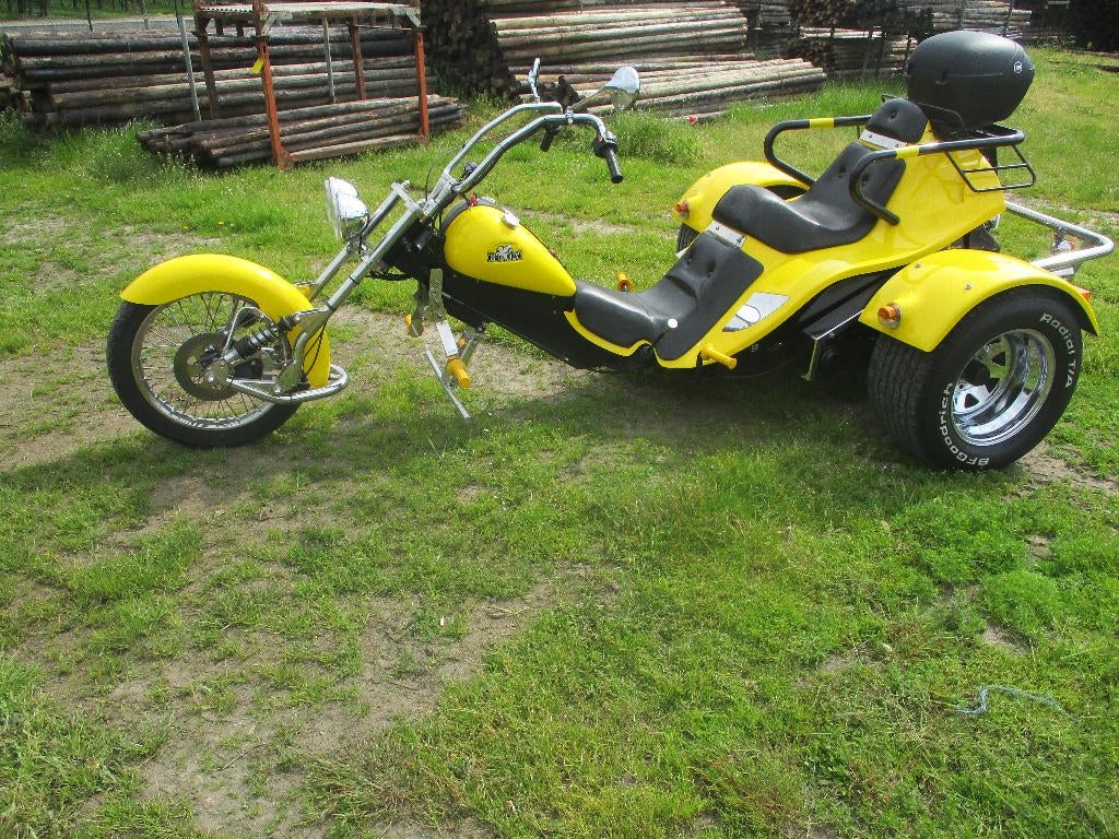 Boom trike Lowrider, Ophalen, Gebruikt