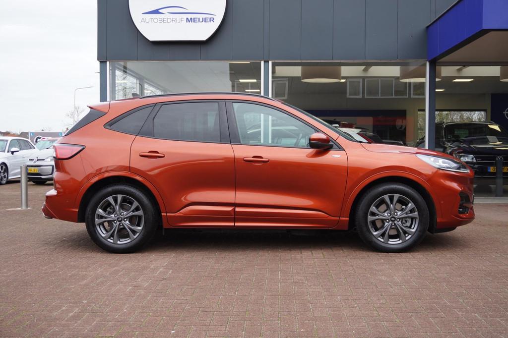 Ford Kuga 2.5 PHEV ST-Line X | Automaat | Navigatie | Airco, 14 kWh, Gebruikt, Euro 6, Leder en Stof