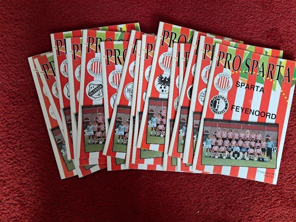 Sparta Rotterdan 1991/1992, Ophalen of Verzenden, Zo goed als nieuw, Sparta, Boek of Tijdschrift