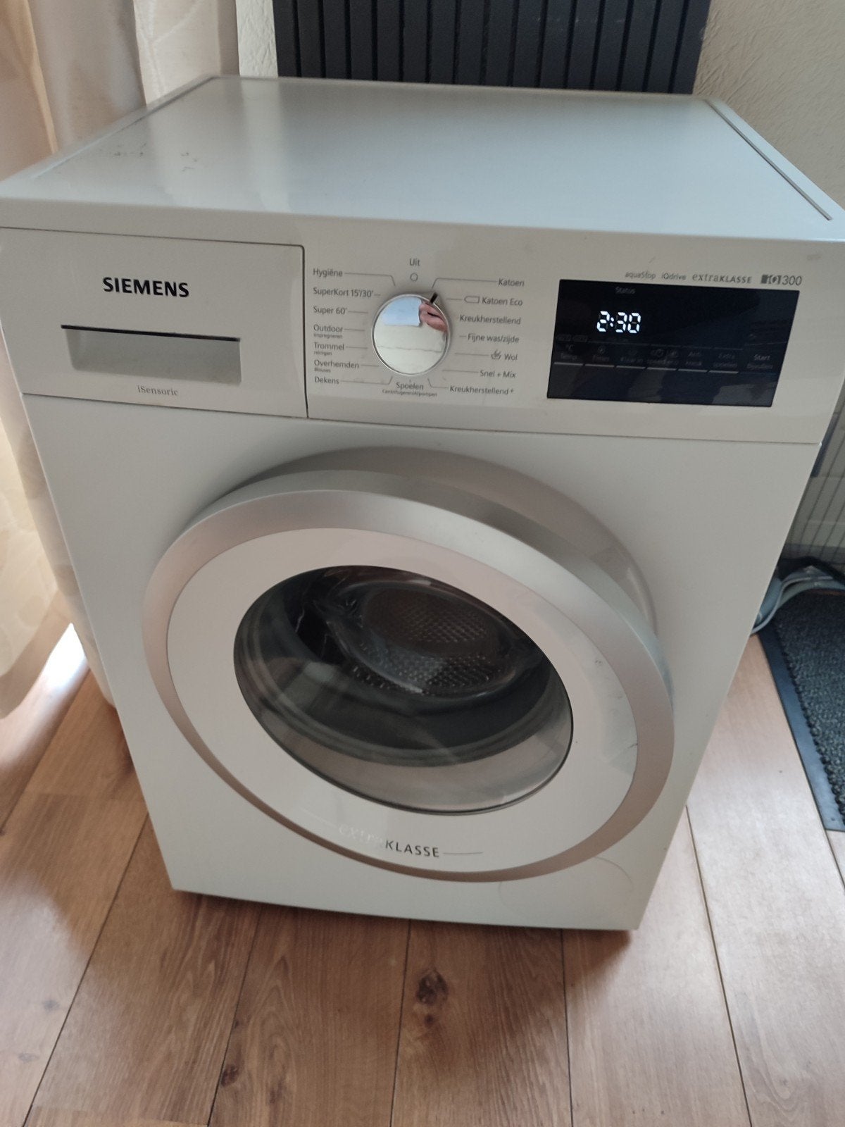 Siemens wasmachine iq300 extra klasse, Witgoed en Apparatuur, Wasmachines, Ophalen, Gebruikt, Minder dan 85 cm, Voorlader