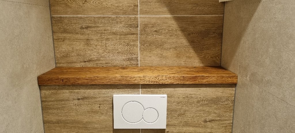 dekplank inbouwreservoir, Ophalen, Gebruikt, Toilet