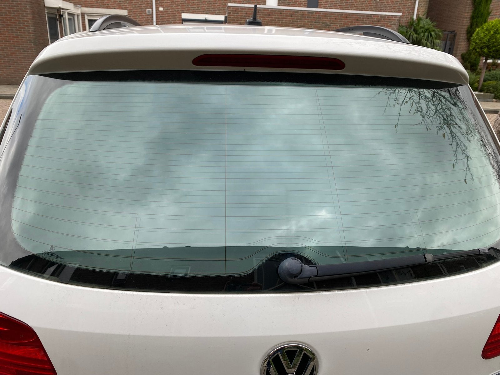 Solarplexius raam blindering VW Tiguan 2008 tot 2014, Ophalen, Gebruikt, Volkswagen