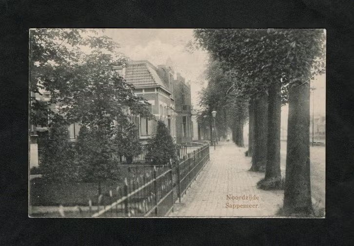 Sappemeer Noordzijde Woningen., Ophalen of Verzenden, Voor 1920, Ongelopen, Groningen