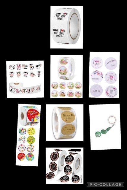 Verschillende rollen met stickers te koop, Ophalen of Verzenden, Nieuw, Meerdere stickers