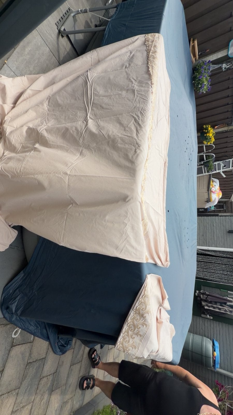 bed overtrek en kussen sloop, Ophalen, Zo goed als nieuw, Minder dan 15 m²