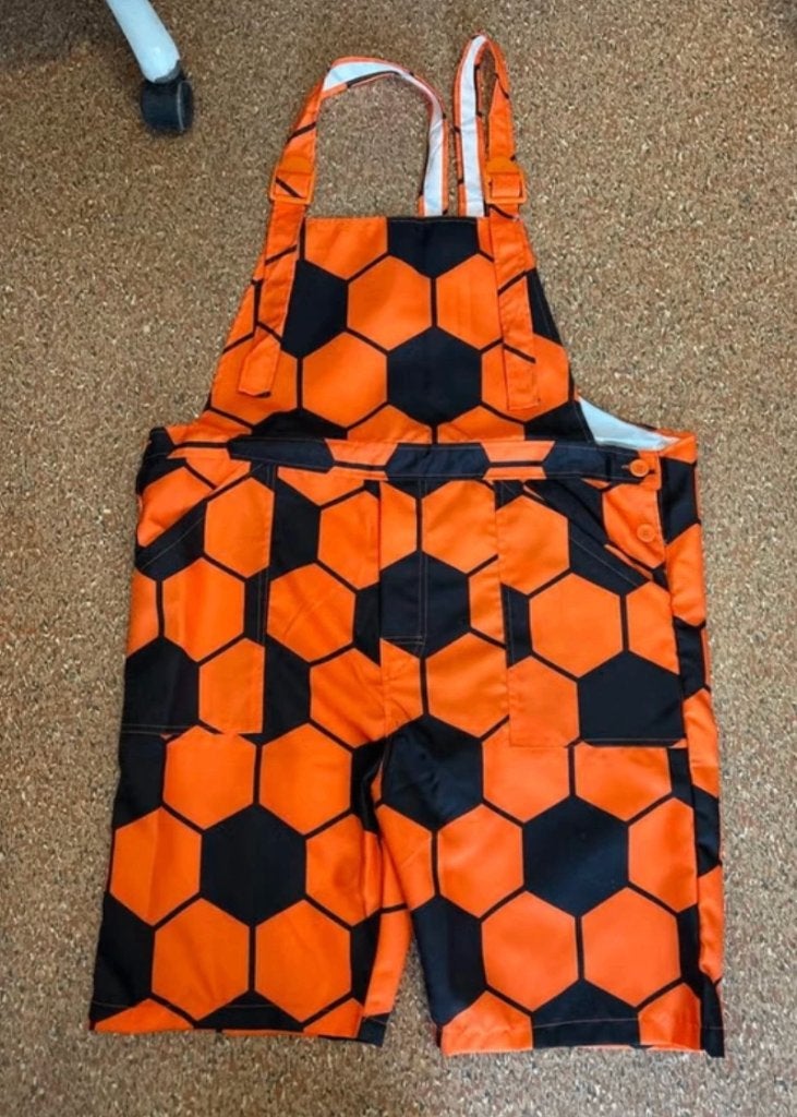 Oranje voetbal overall -  Maat M, Maat 38/40 (M), Ophalen of Verzenden, Kleding, Overige thema's