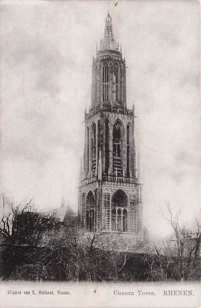 702-257-053 Rhenen Cunera Toren, Verzenden, Voor 1920, Gelderland