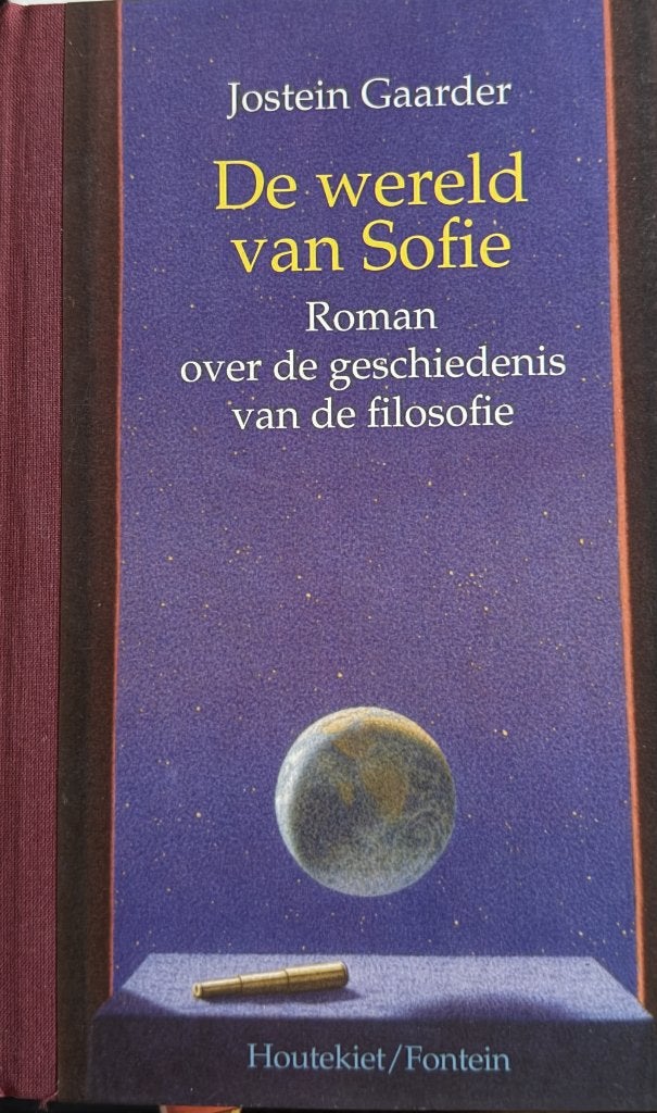 Jostein Gaarder De wereld van Sofie, Verzenden, Zo goed als nieuw, Overige onderwerpen, Achtergrond en Informatie