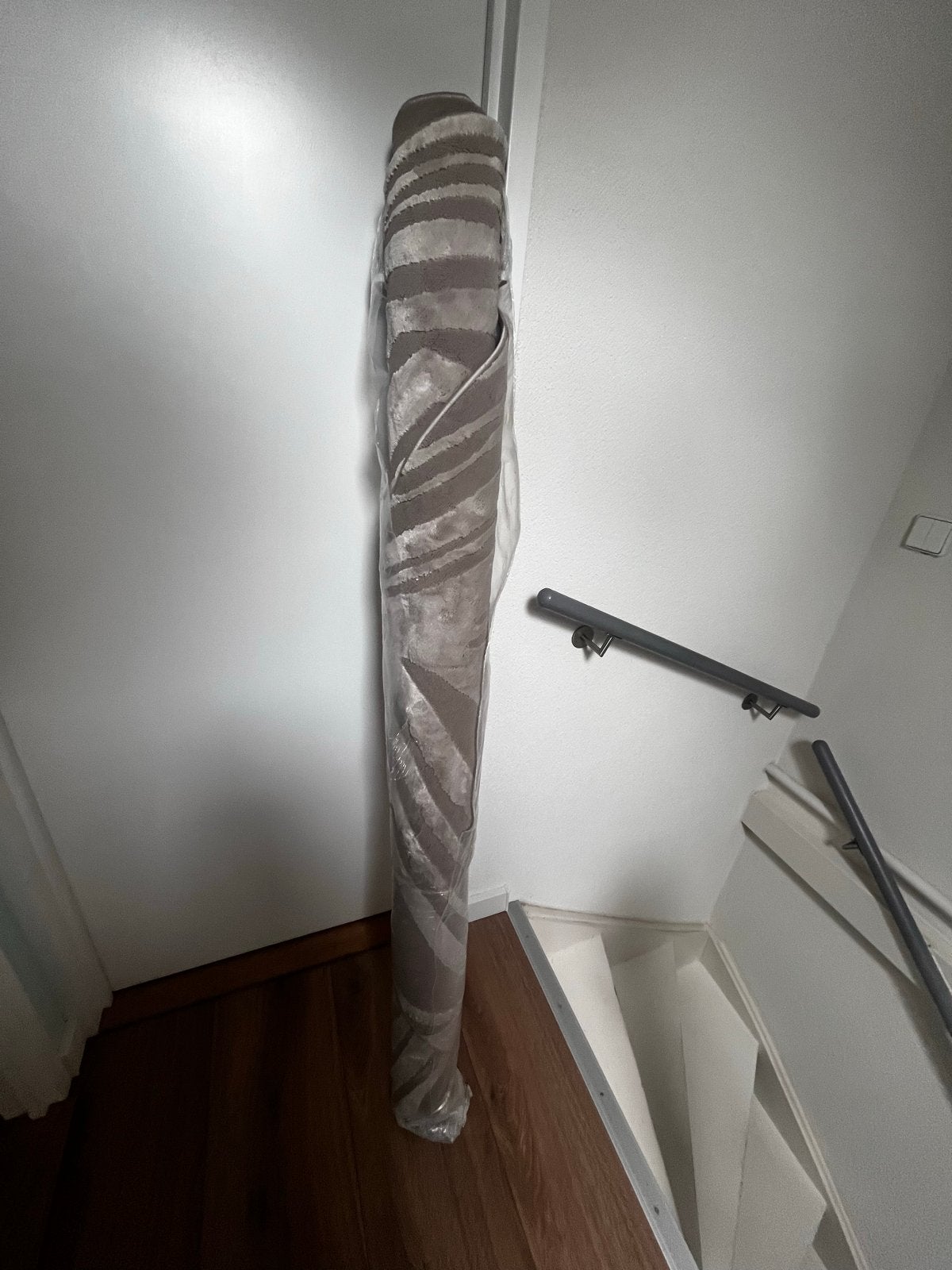 Nieuw Vloerkleed Super Leaves Taupe, Ophalen, Beige, 150 tot 200 cm, Rond
