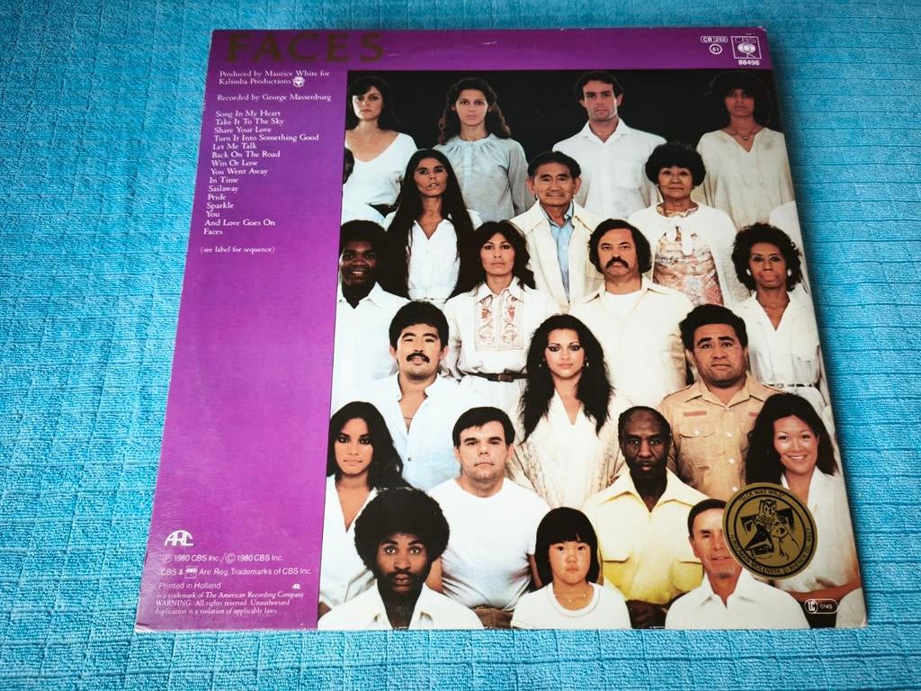 Earth, Wind & Fire - Faces (2x LP vinyl), Cd's en Dvd's, Vinyl | Pop, Ophalen of Verzenden