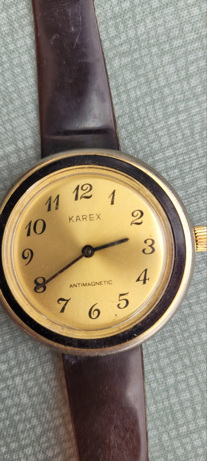 Karex Antimagnetisch Horloge uit de DDR (1967-1972), Overige merken, Overige materialen, Met bandje, Polshorloge