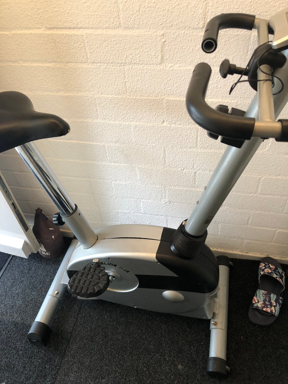 Hometrainer sportline, Sport en Fitness, Ophalen, Gebruikt, Benen, Hometrainer