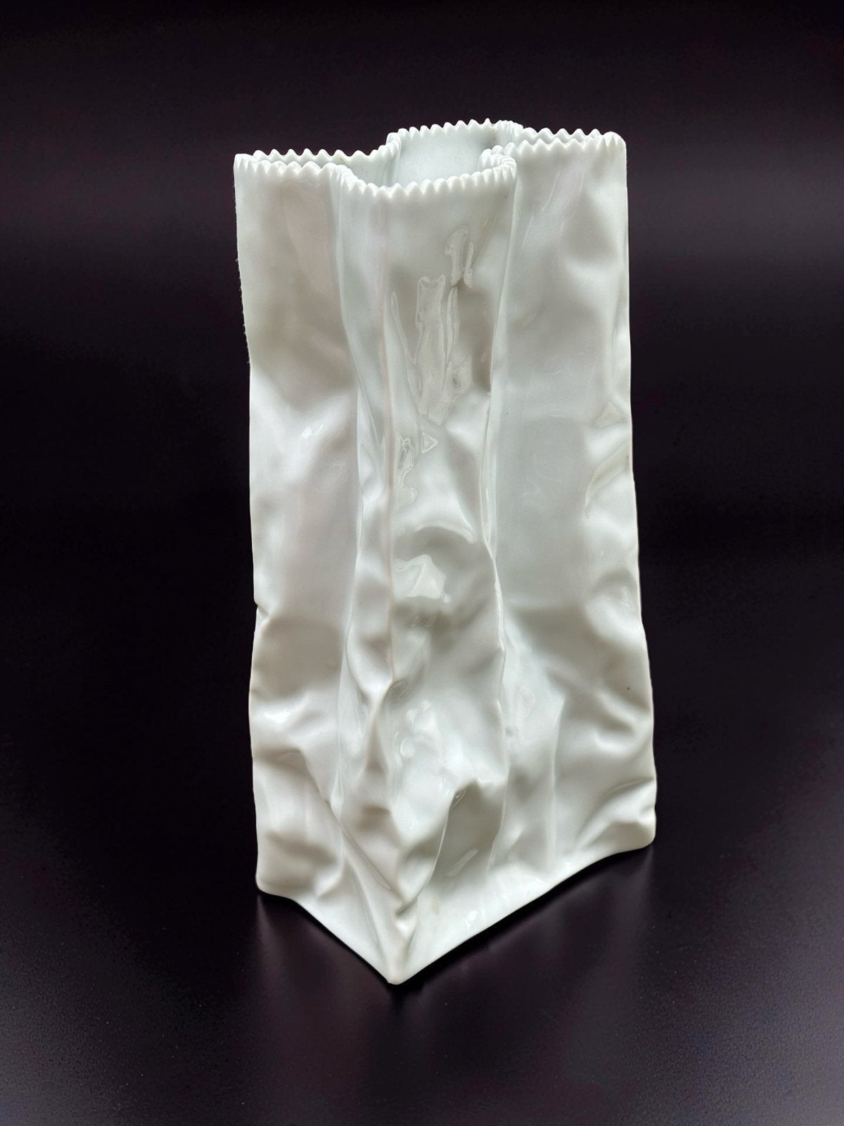 Rosenthal 'Tütenvase' (papieren zak vaas) - Tapio Wirkkala, Ophalen of Verzenden