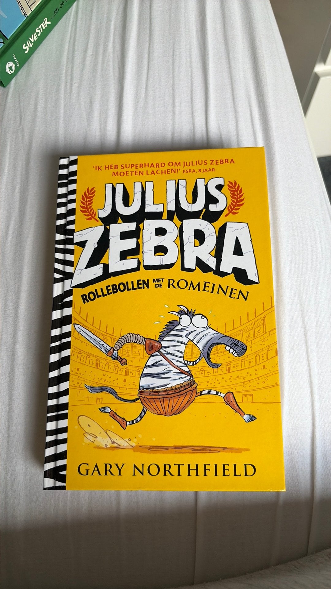 Kinderboek - julius zebra: rollenbollen met de romeinen, Ophalen of Verzenden, Zo goed als nieuw, Verhalen