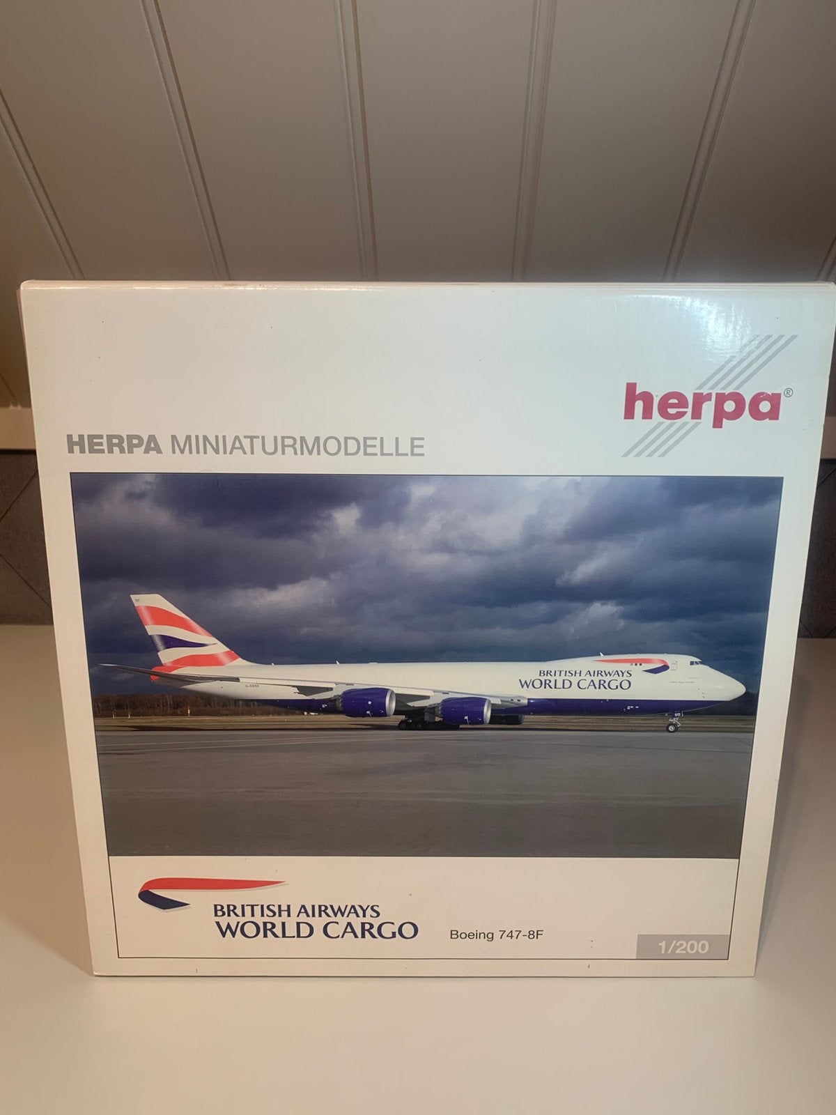 British Airways World Cargo Boeing 747-8F, Ophalen of Verzenden, Zo goed als nieuw, Schaalmodel