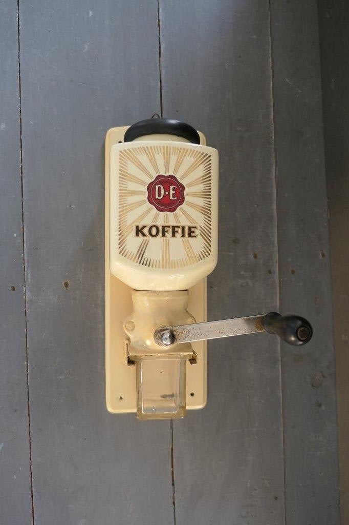 Vintage koffiemolen Douwe Egberts jaren '50, Verzenden