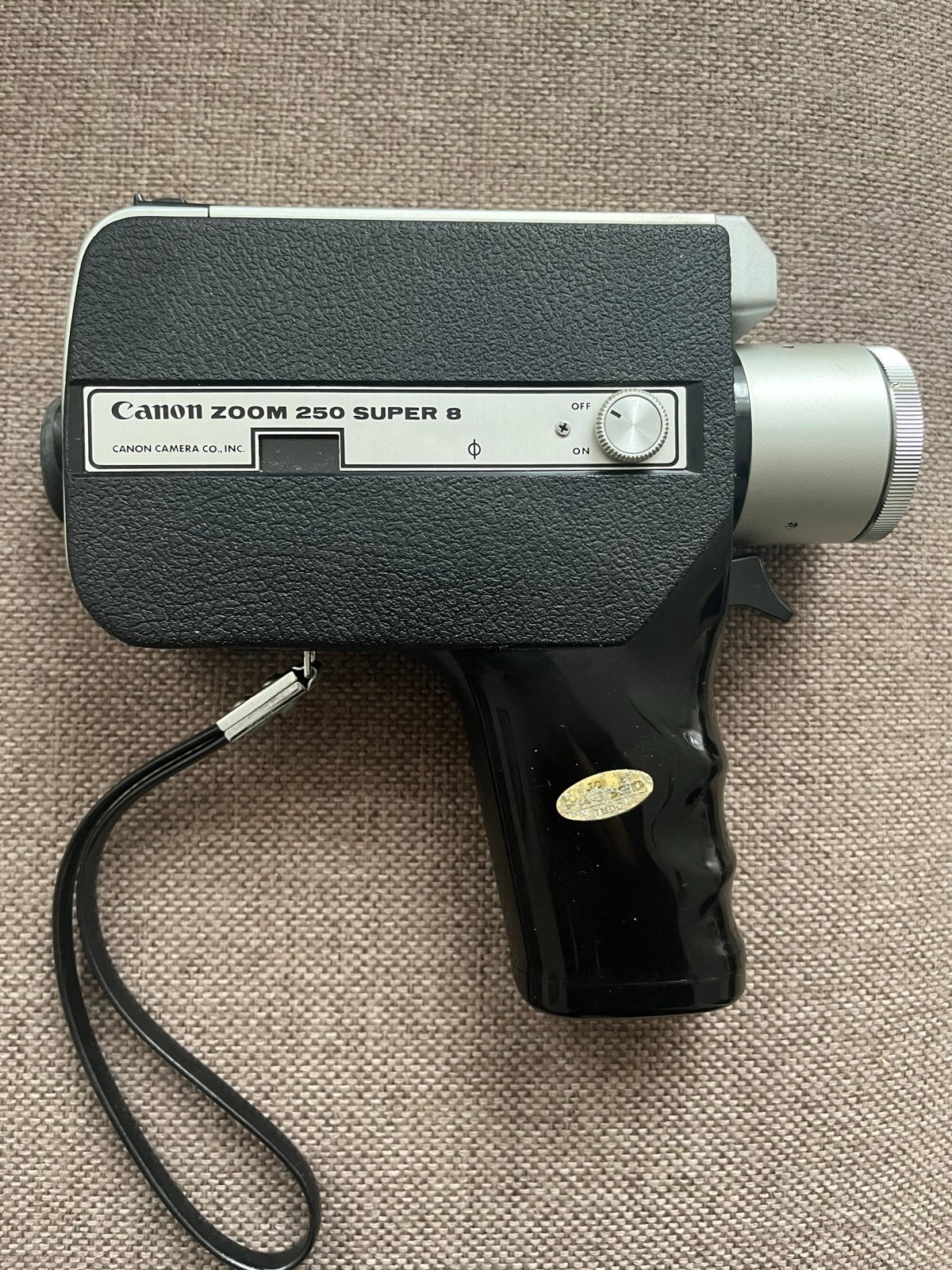 Canon Zoom 250 Super 8 filmcamera met tas, Ophalen of Verzenden, 8mm, Camera