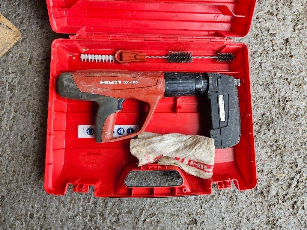 Hilti DX 460 schiethamer 5x, Ophalen, Gebruikt