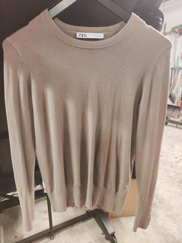 Zara trui maat M - Beige, Maat 38/40 (M), Ophalen of Verzenden, Gedragen, Zara