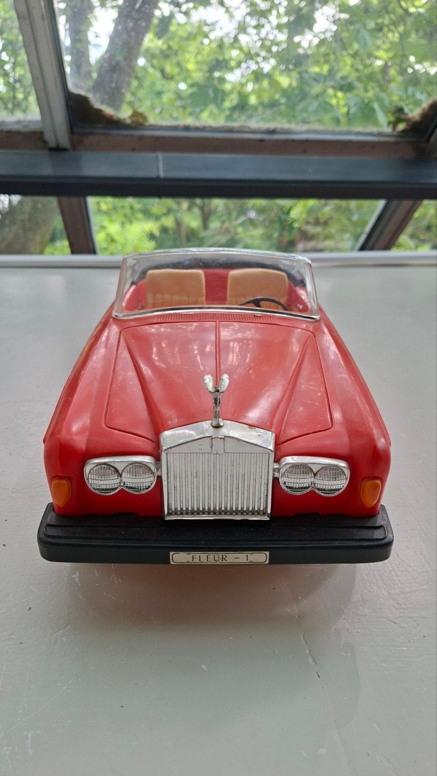 Barbie Vintage Fleur-1 Speelgoedauto - Rode Cabriolet, Ophalen of Verzenden, Gebruikt