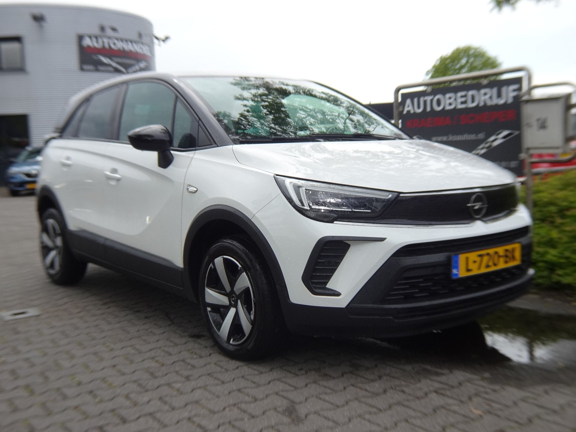 Opel Crossland 1.2 Turbo Business Edition (bj 2021), Auto's, Gebruikt, 1199 cc, Wit, Origineel Nederlands