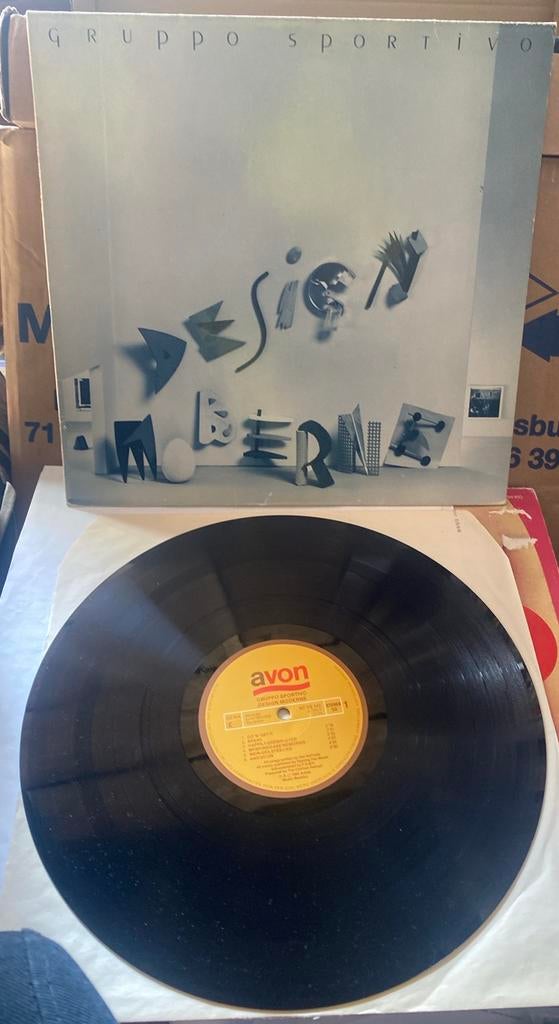 Gruppo Sportivo lp design moderne, Cd's en Dvd's, Vinyl | Rock, Ophalen of Verzenden, Zo goed als nieuw, 12 inch, Poprock