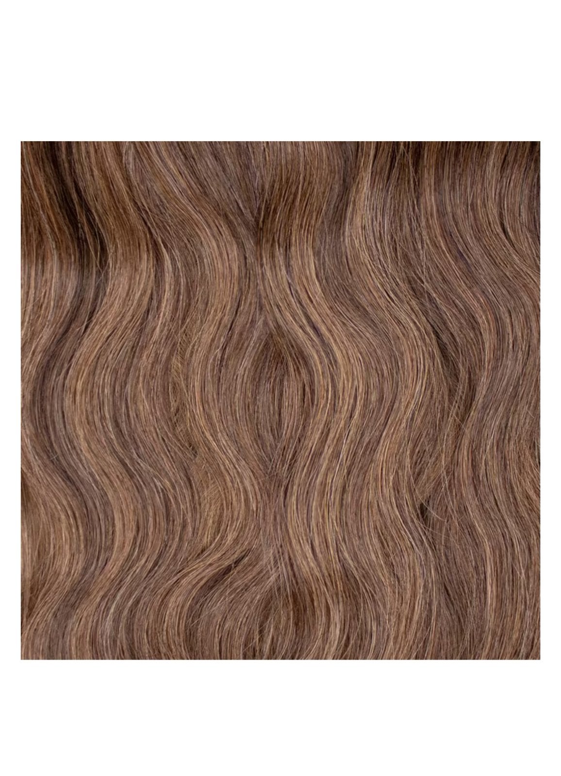 Luxuryforprincess 22inch hairextensions Latte Brown, Ophalen of Verzenden, Zo goed als nieuw, Pruik of Haarverlenging