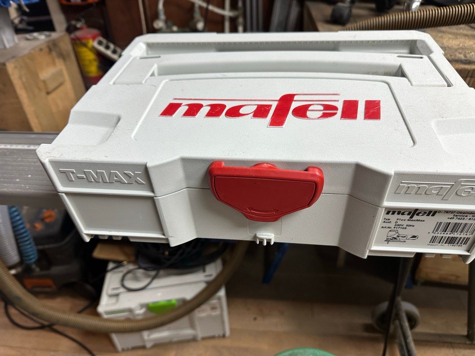 Mafell P1 decoupeerzaag, Gebruikt, Ophalen of Verzenden, Minder dan 600 watt, Decoupeerzaag