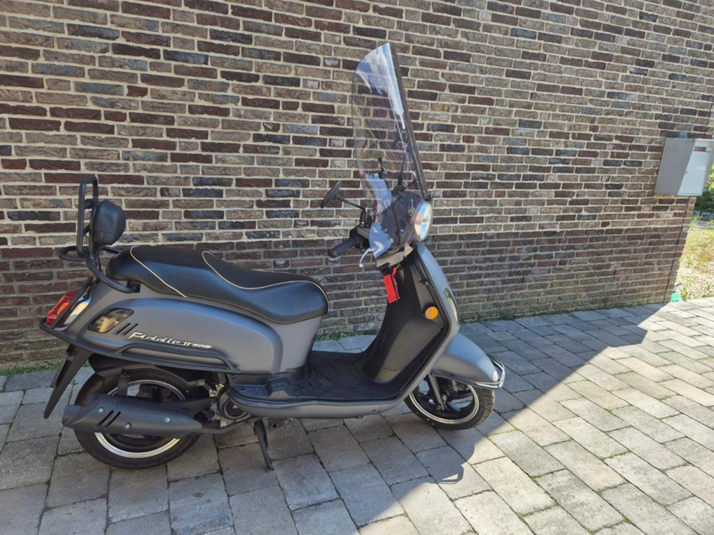 Snorscooter Sym Fiddle 2 50S 686km Z.G.A.N. met 686 km!, Ophalen, Zo goed als nieuw, Benzine, SYM