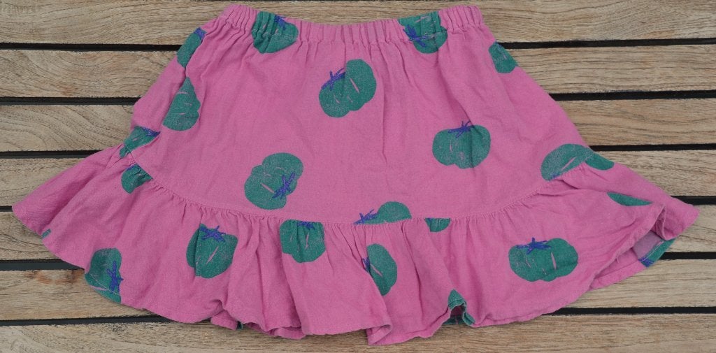 Korte rokje met appels BoBo Choses 4-5jr, 110, Meisje, Ophalen of Verzenden, Jurk of Rok, BoBo Choses