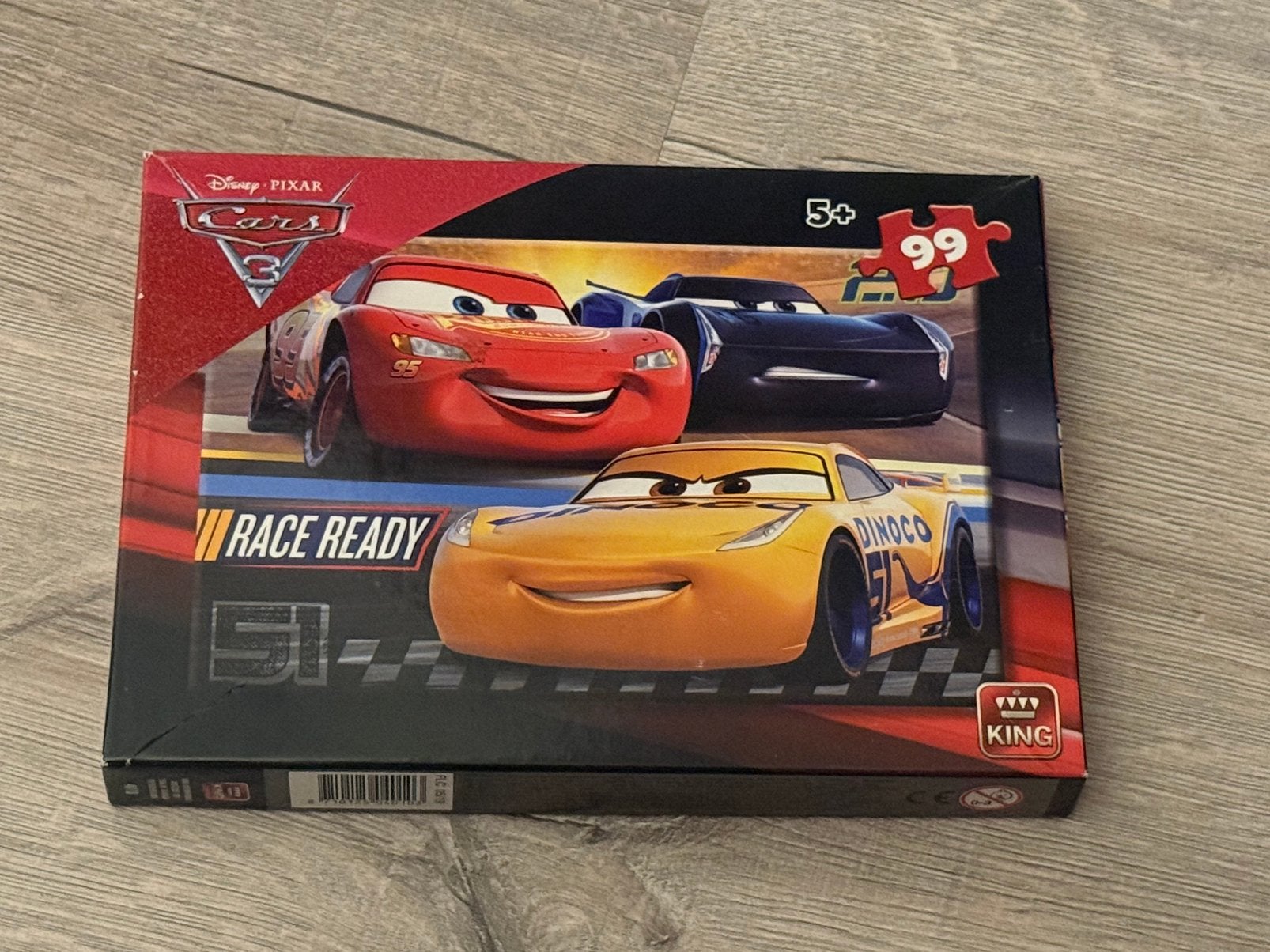 Cars puzzel, Ophalen of Verzenden, Meer dan 50 stukjes, Zo goed als nieuw, 4 tot 6 jaar