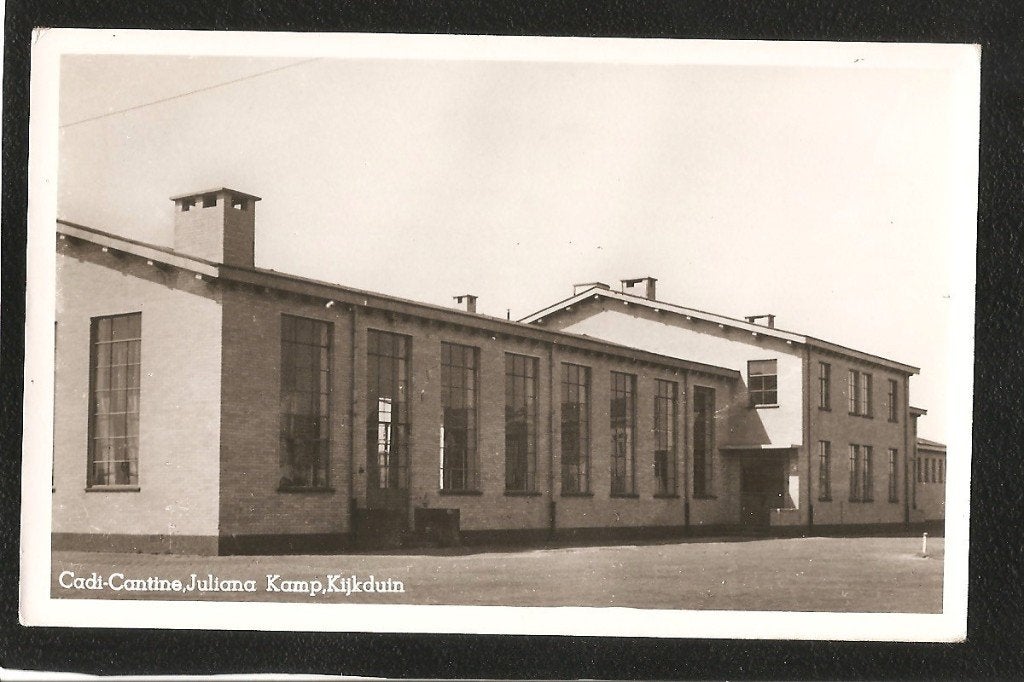 Kijkduin, Cadi Cantina Juliana Kamp, Ophalen of Verzenden, 1940 tot 1960, Ongelopen, Zuid-Holland