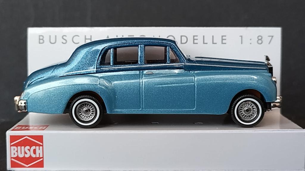 Rolls Royce Silver Cloud 3 1:87 Busch Pol, Hobby en Vrije tijd, Modelauto's | 1:87, Overige merken, Auto, Verzenden, .