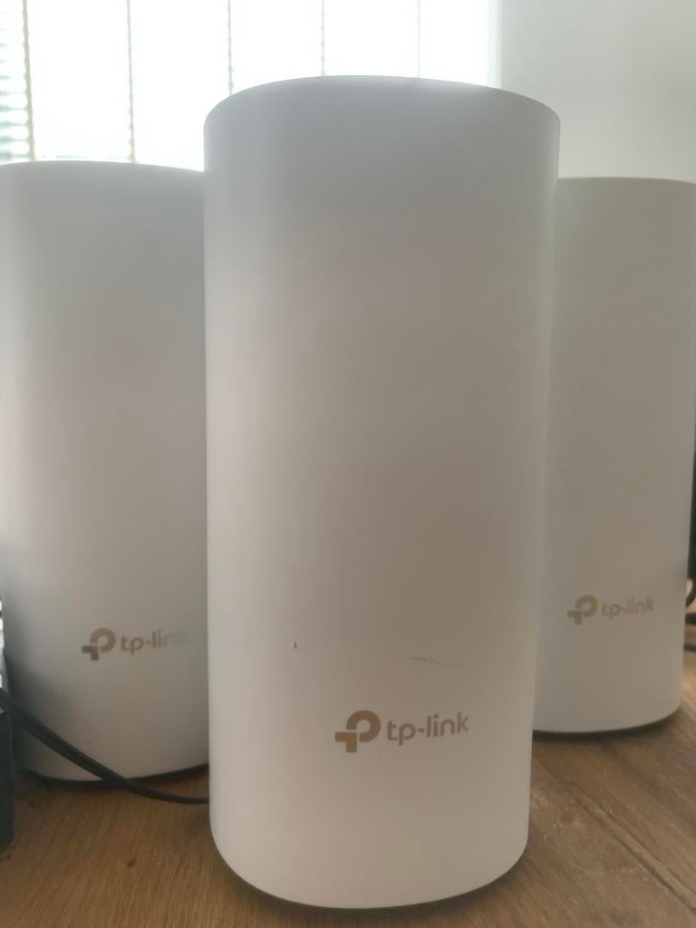 TP-Link Deco M4 (3-pack), Computers en Software, Routers en Modems, Ophalen of Verzenden, Gebruikt, Router