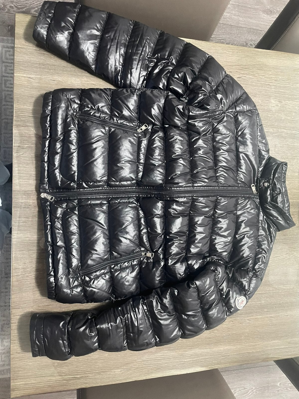 Moncler Acorus, Ophalen of Verzenden, Zo goed als nieuw, Maat 48/50 (M), Zwart