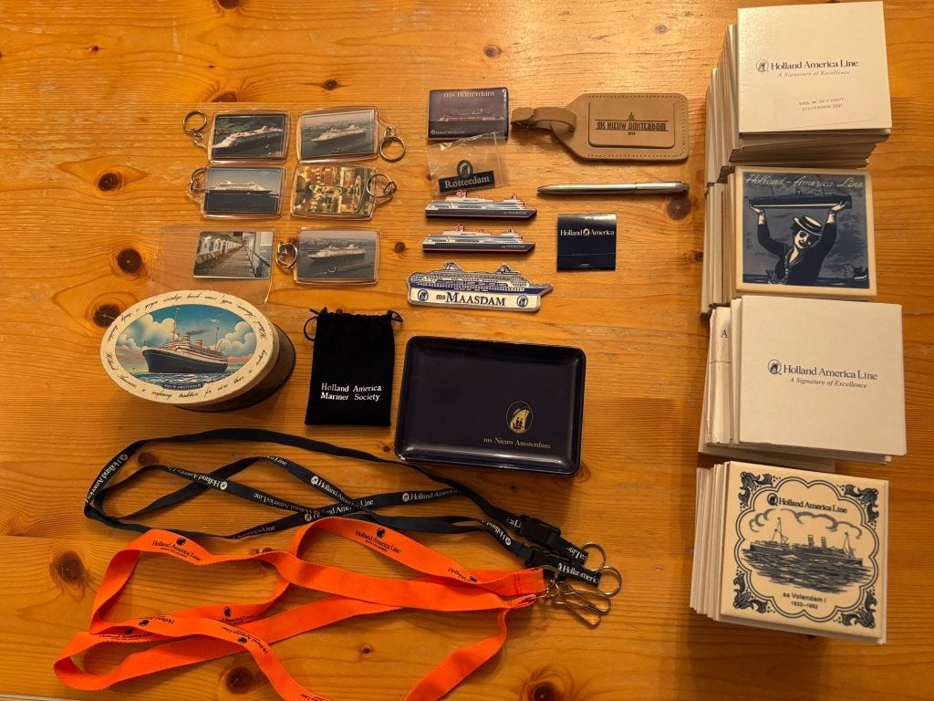 Holland America Line Souvenirs, Ophalen of Verzenden, Gebruikt, Motorboot of Zeilboot, Overige typen