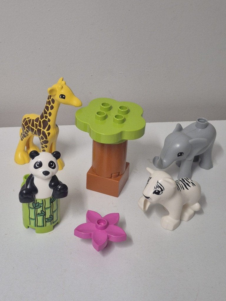 lego duplo dierentuin dieren, Ophalen of Verzenden, Zo goed als nieuw, Duplo