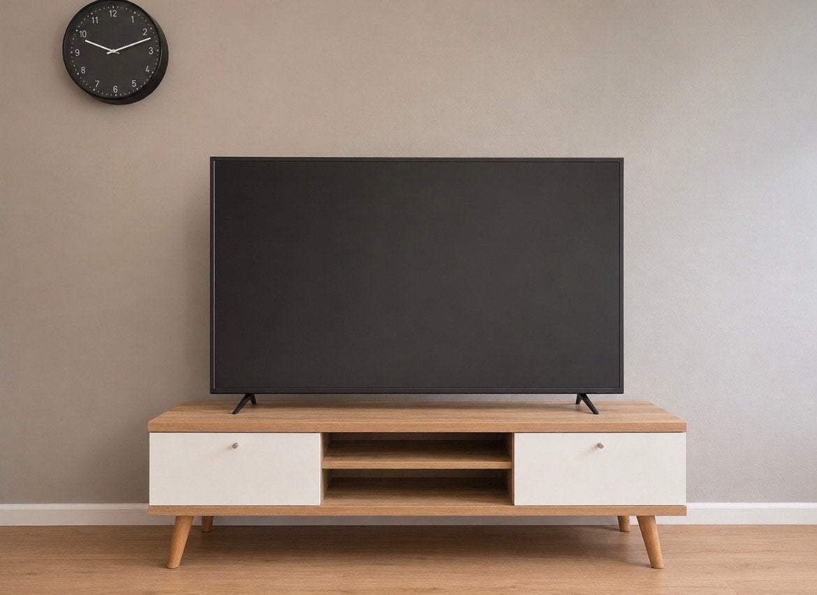 Samsung 55 inch Smart TV HD UE55TU7102 met tv-meubel, Ophalen, Zo goed als nieuw, Samsung, 100 cm of meer