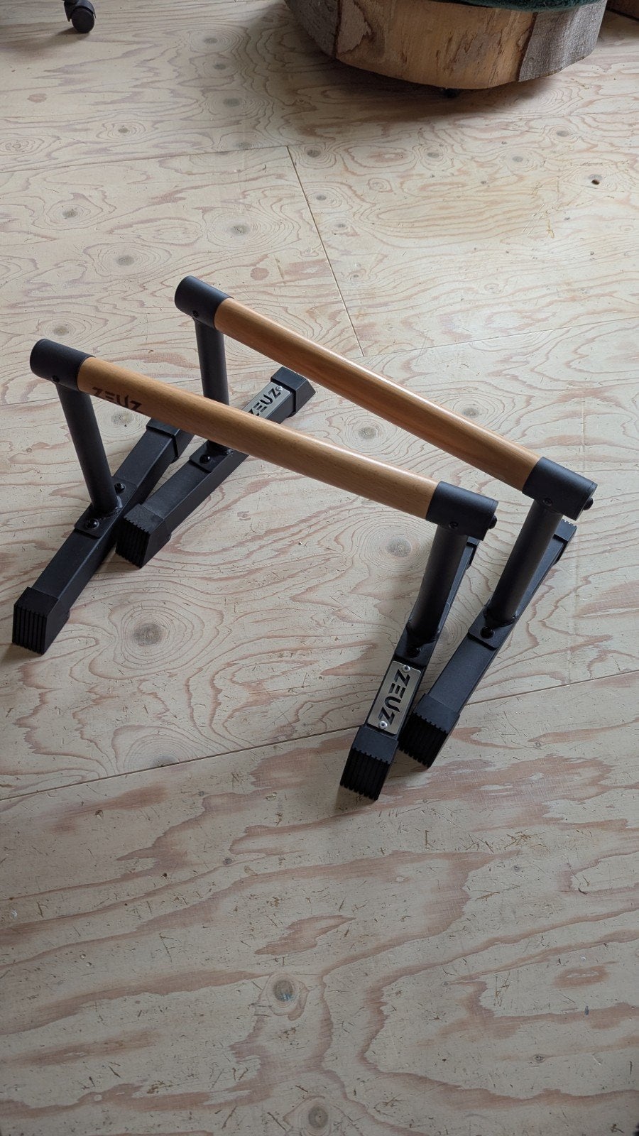 Zeuz Push-up steunen / Parallettes, Ophalen of Verzenden, Nieuw, Buik, Push-up steun