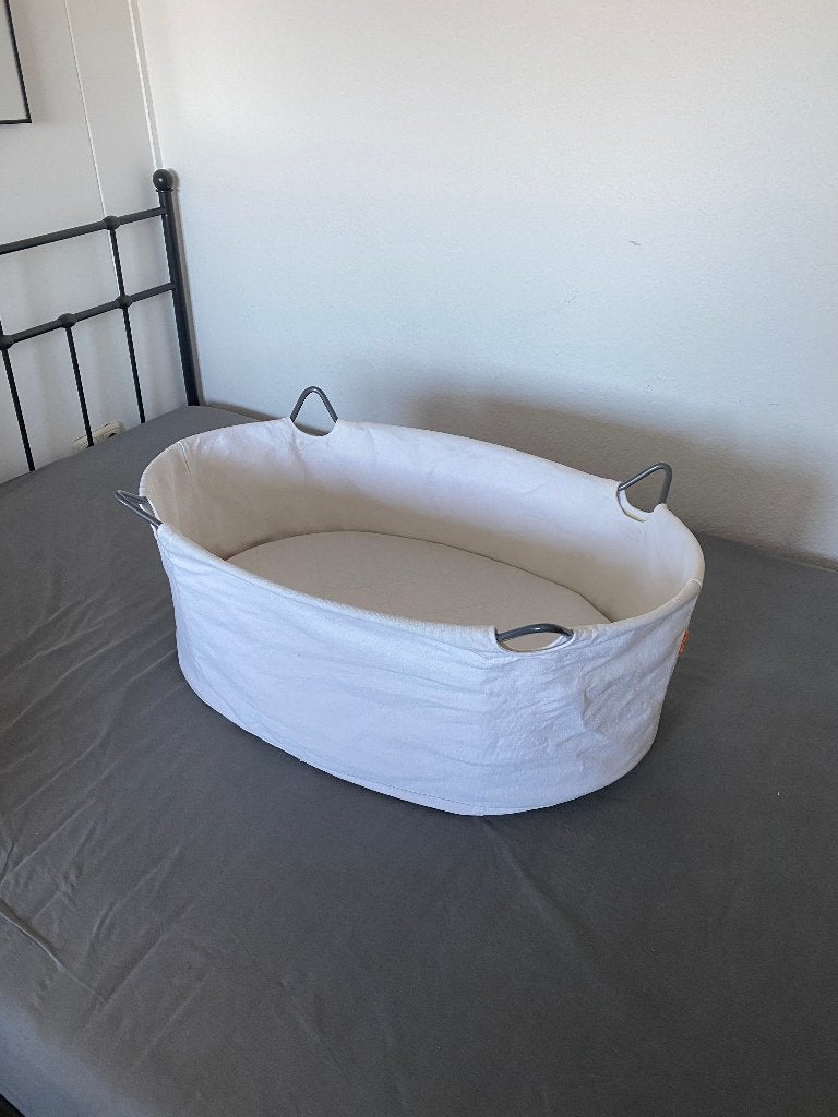 Leander hangwieg, Kinderen en Baby's, Babywiegjes en Ledikanten, Ophalen, Gebruikt, Ledikant